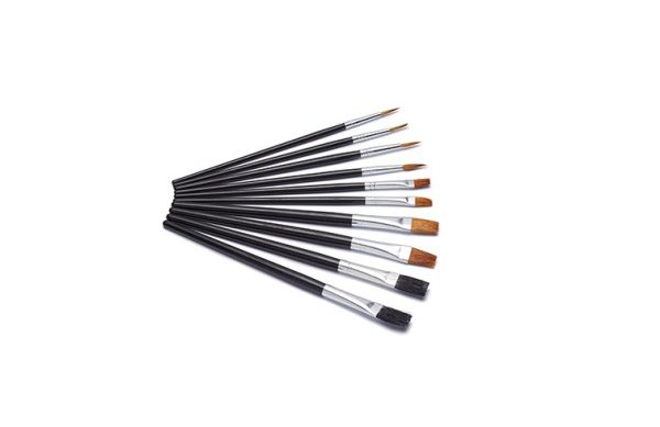 HARRIS SERIOUSLY GOOD FLAT ARTIST PAINT BRUSH PACK OF 10