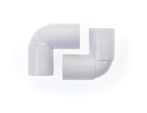 ORACSTAR PRO075 OVERFLOW 90DEG BEND 22MM PACK OF 2