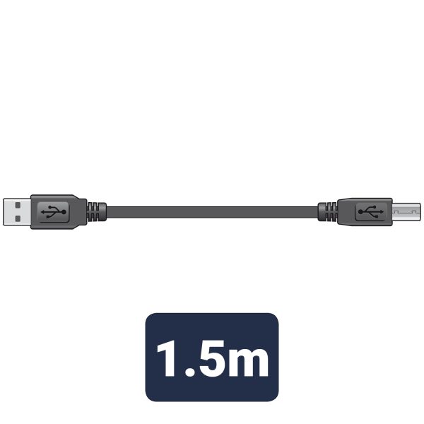 AV:LINK USB 2.0 TYPE A PLUG TO TYPE B PLUG LEADS