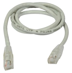 AV:LINK CAT6 UTP ETHERNET NETWORK PATCH CABLE GREY WITH RJ45 PLUG 10M