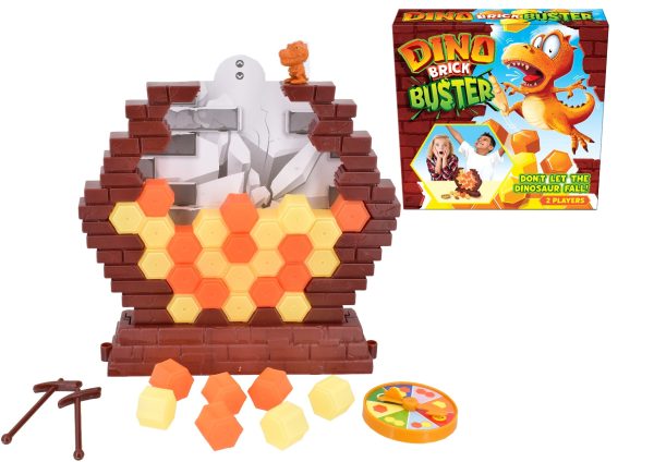 DINOSAUR BRICK GAME - COLOUR BOX