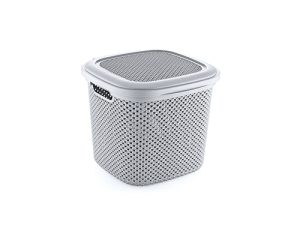 DIAMOND MULTI PURPOSE SQ. BASKET WITH LID 15 LT