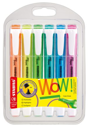 STABILO SWING COOL WALLET OF SIX COLOURS (24 31 33 51 54 56)