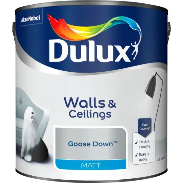 DULUX MATT GOOSE DOWN 2.5L