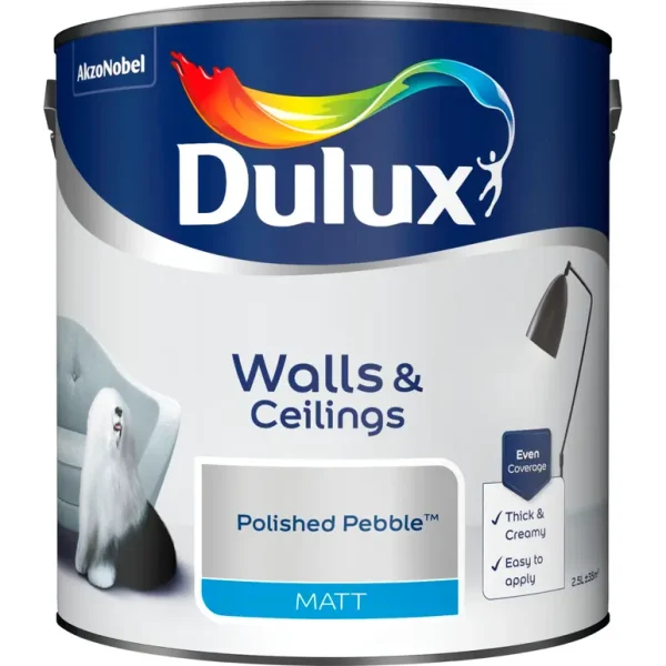 DULUX MATT POLISHED PEBBLE 2.5L