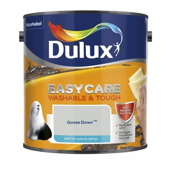 DULUX EASYCARE WASHABLE & TOUGH MATT GOOSE DOWN 2.5L