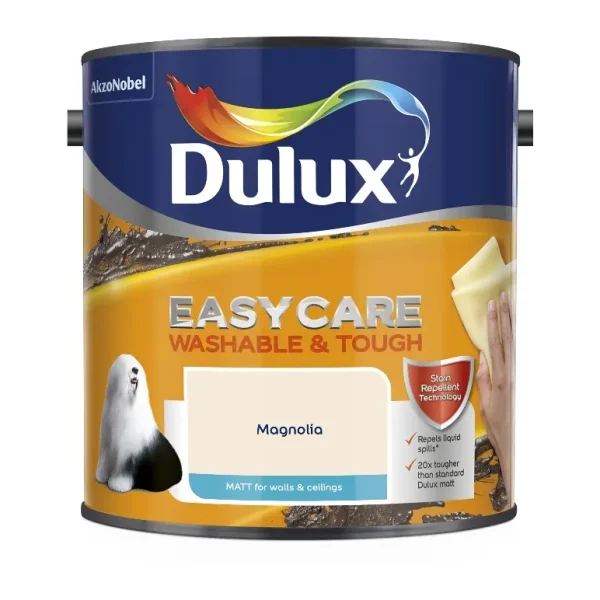 DULUX EASYCARE WASHABLE & TOUGH MATT MAGNOLIA 2.5L