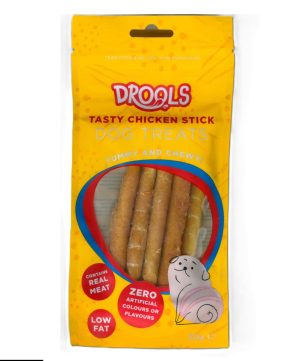 PET TOUCH TASTY CHICKEN STICK DOG TREATS 50G