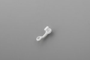 SWISH DELUXE CURTAIN GLIDERS WHITE PACK OF 10