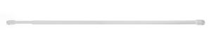 UNIVERSAL EXTENDABLE OVAL NET CURTAIN ROD 80 - 135CM