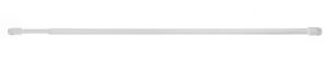 HARRISON DRAPE EXTENDABLE OVAL NET CURTAIN ROD 150 - 240CM