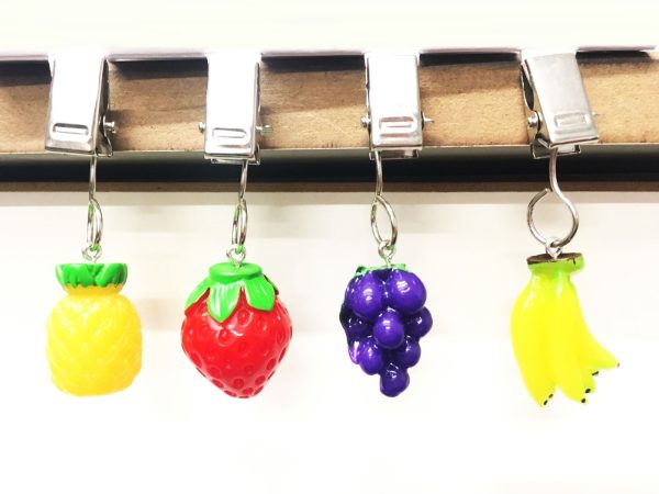 SET OF 4 FRUIT TABLE WEIGHT CHARMS