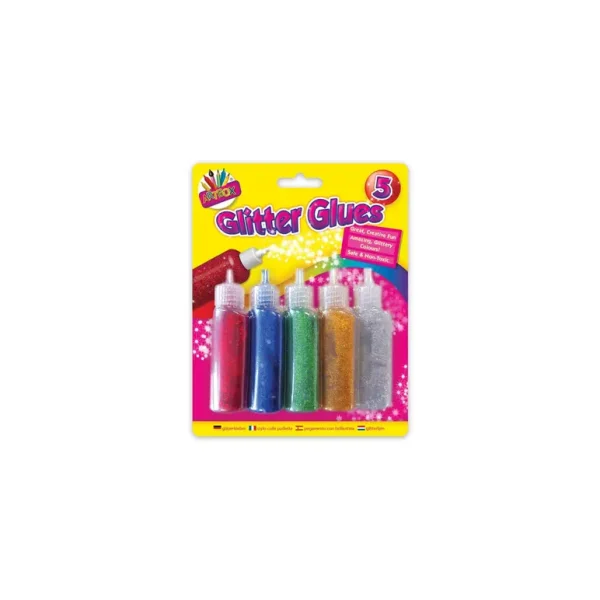 PACK OF 5 GILLTER GLUE