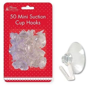 PACK OF 50 SUCTION HOOKS