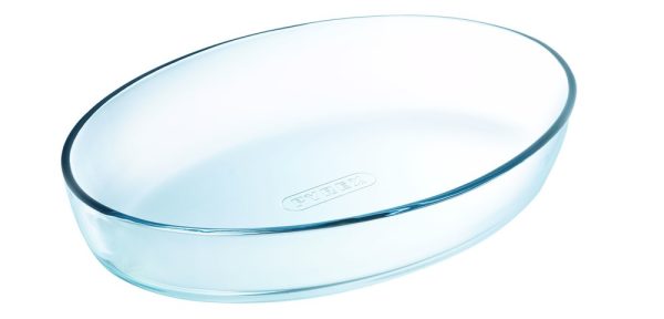 PYREX CLASSIC GLASS OVAL ROASTER 25CM X 17CM