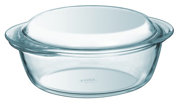 PYREX ESSENTIALS ROUND CASSEROLE 1.4 LITRE