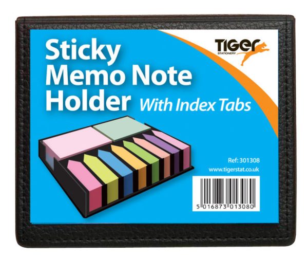 TIGER STICKY MEMO NOTE HOLDER DESK SET