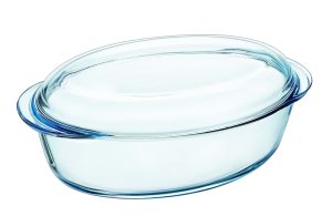 PYREX ESSENTIAL GALSS OVAL CASSEROLE 4 LITRE