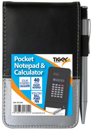 POCKET NOTEBOOK & CALCULATOR