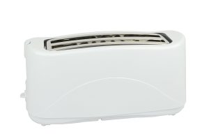 SABICHI 4 SLICE WHITE TOASTER