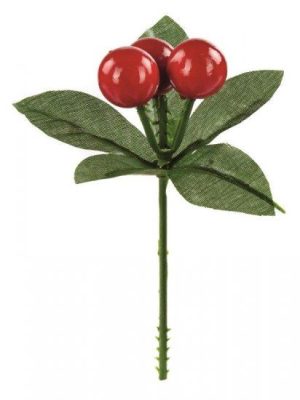 17CM RED BERRY PICK
