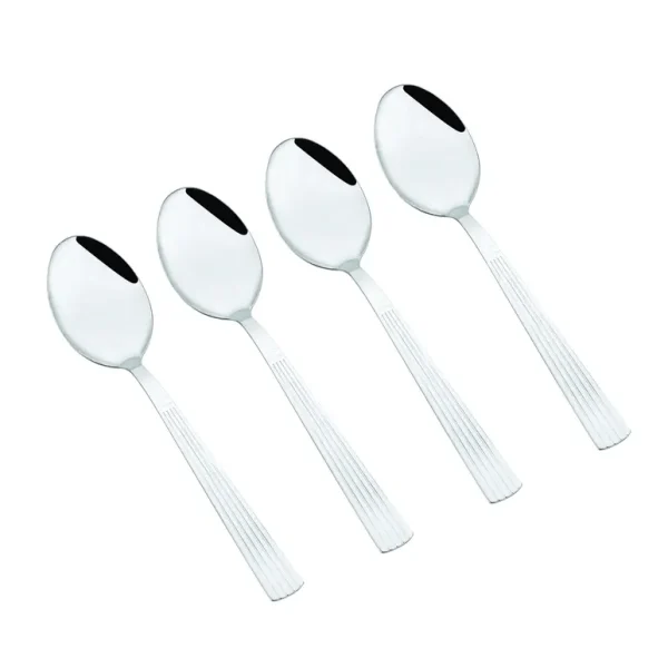 4 LINEA DESSERT SPOON