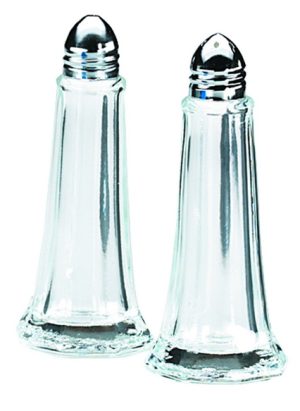 LIGHTHOUSE SALT & PEPER SET CLEAR