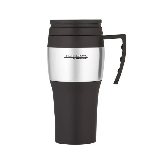 THERMOCAFE 2010 STEEL TRAVEL MUG 400ML