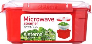 SISTEMA MICROWAVE STEAMER WITH BASKET - LARGE 3.2 LITRE