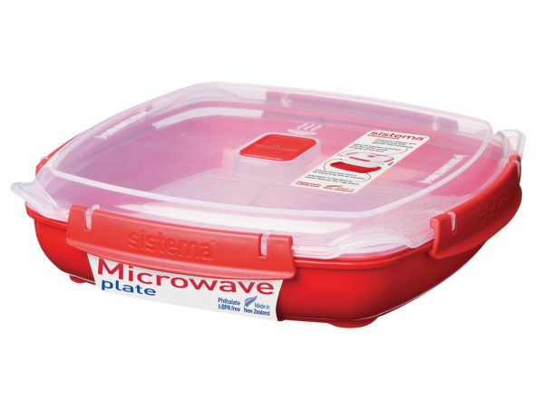 SISTEMA MICROWAVE PLATE STEAMING TRAY LARGE 1300ML