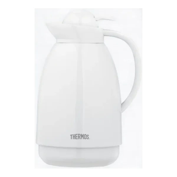 WHITE GTB GLASS LINED CARAFE 1000ML 1.0 LITRE