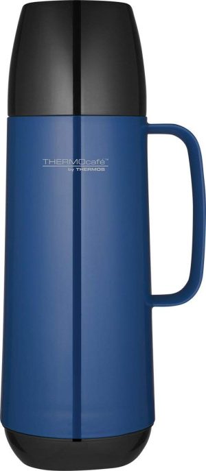 THERMOS VACCUM FLASK CHALLENGER ISULATED BOTTLE BLUE 1 LITRE