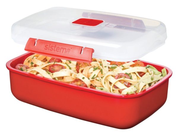 SISTEMA MICROWAVE RECTANGULAR CONTAINER 1.25LITRE