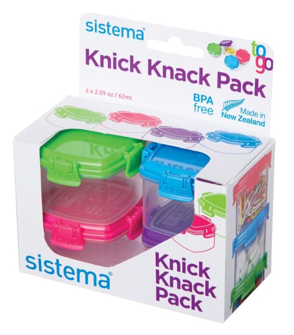 SISTEMA MINI KNICK KNACK PACK TO GO 62ML