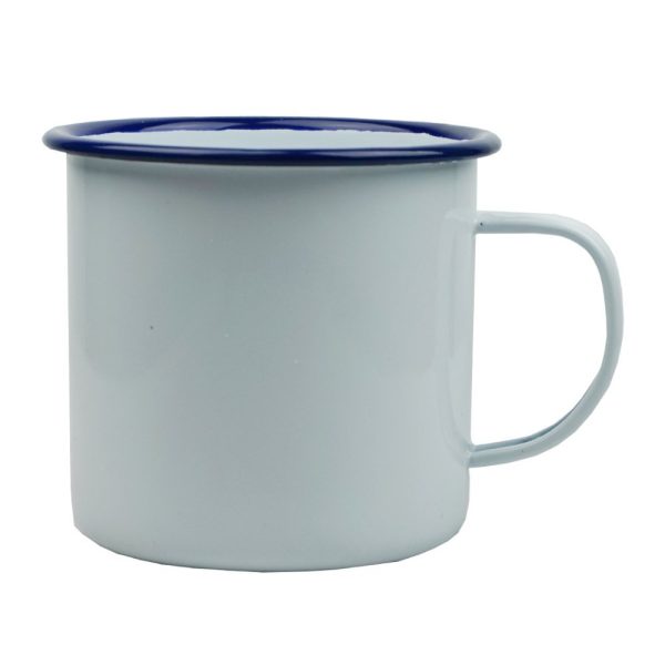 FALCON ENAMEL WHITE MUGS 9CM