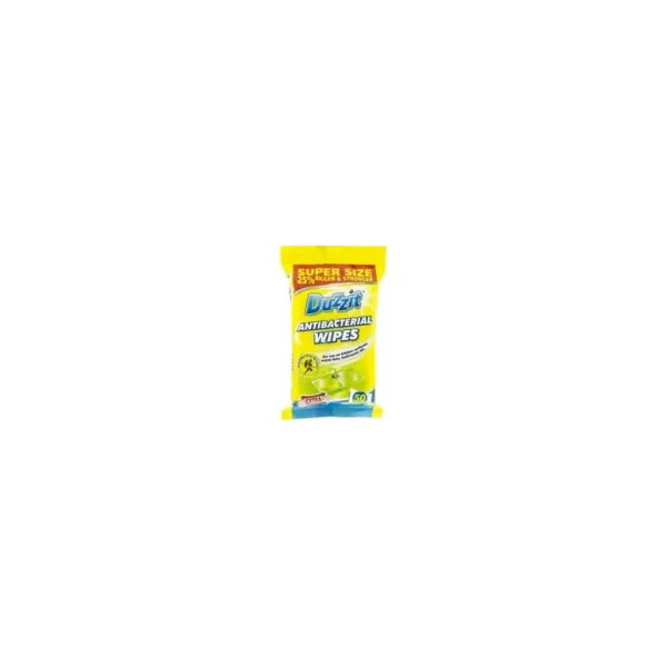 DUZZIT ANTI BACTERIAL JUMBO WIPES PACK OF 50