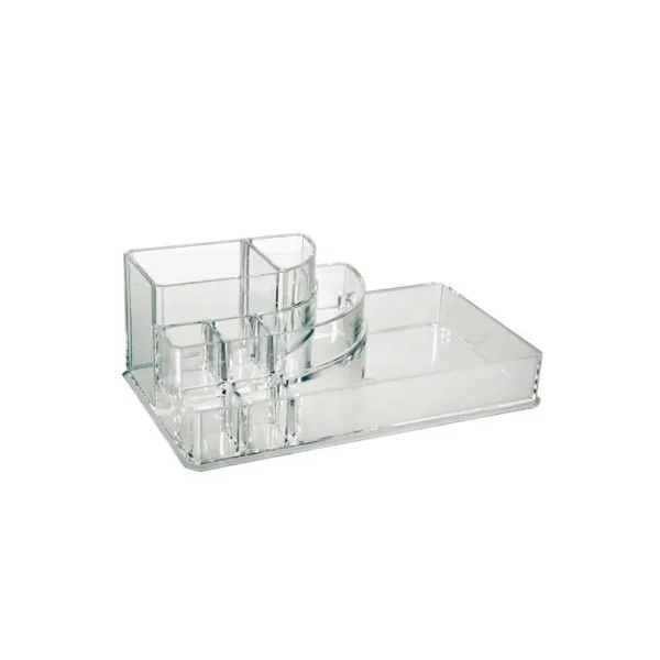 ACRYLIC COSMETIC ORGENISER BOX 17 X 9 X 7CM