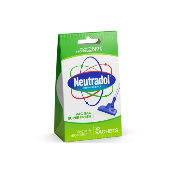 NEUTRADOL SUPER FRESH VACUUM DEODORIZER 3 SACHET