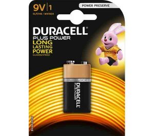 DURACELL PLUS 9V MN1604PLUS BATTERIES