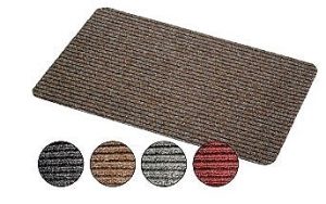 ASSORTED COLOUR DELTA WIDE RIBBED MAT 50X80 CM
