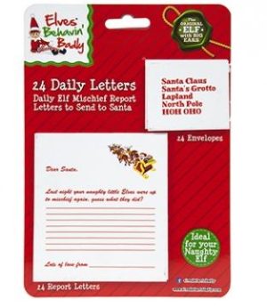 24 DAILY LETTER TO SANTA WITH