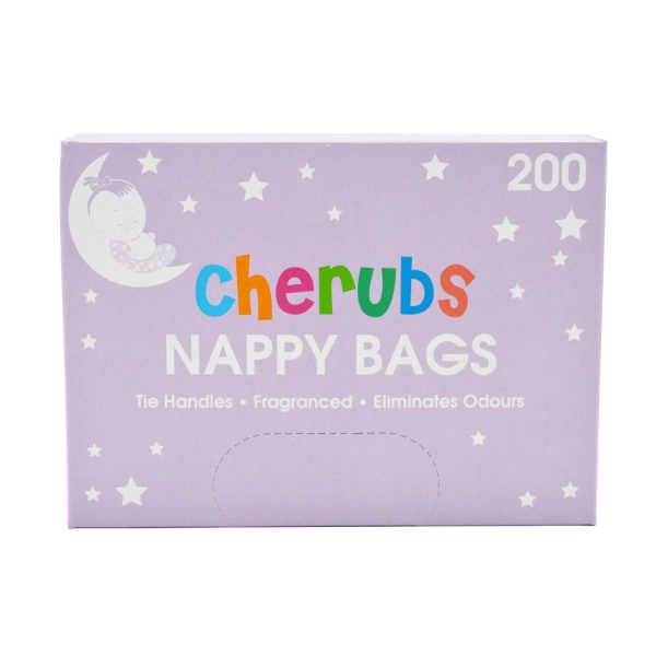 CHERUBS 200 PCS NAPPY BAGS