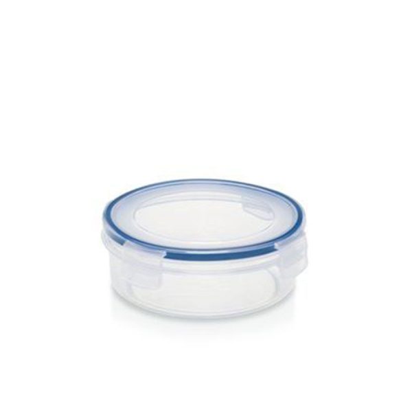 ADDIS CLIP & CLOSE AIR AND LIQUID TIGHT ROUND FOOD CONTAINER 570ML