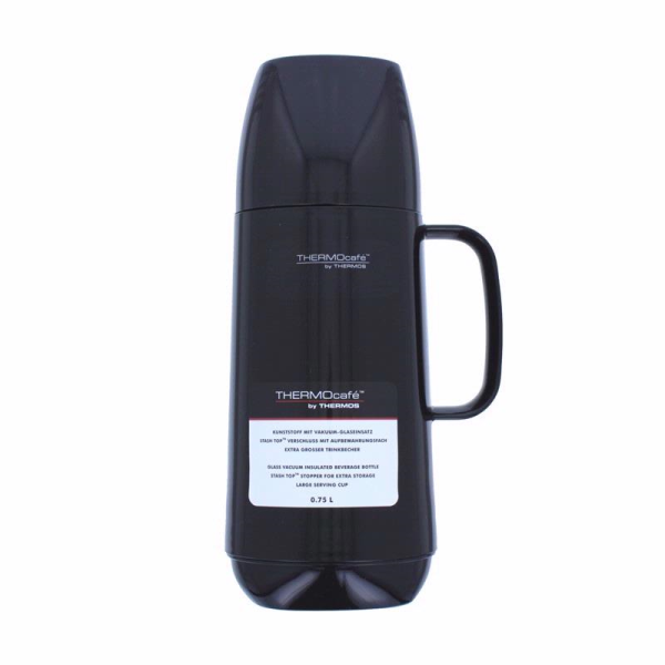 THERMOS VACCUM FLASK CHALLENGER ISULATED BOTTLE BLACK 750 ML