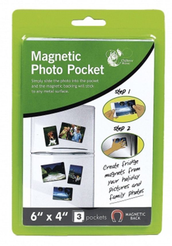 MAGNETIC PICTURE POCKETS PACK OF 3