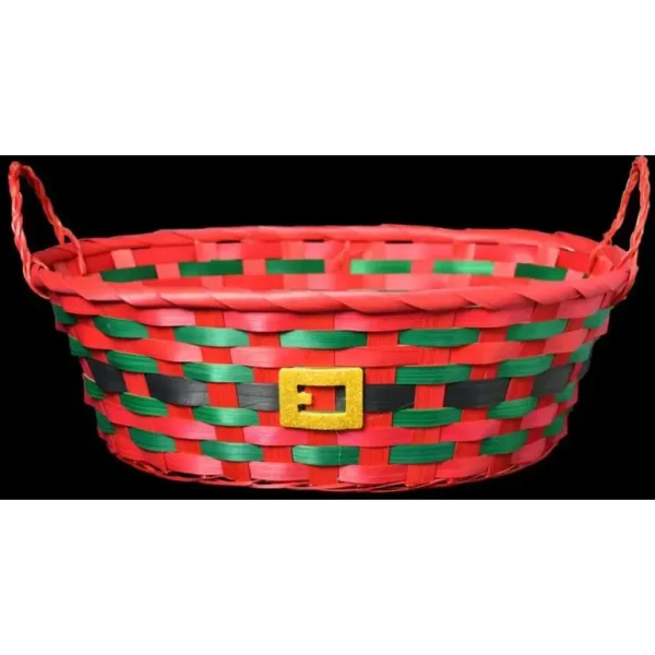 SANTAS BELT LARGE BASKET