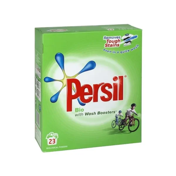 PERSIL BIO WASHING POWDER 23 WASH 1.61KG REMOVES TOUGH STAINS