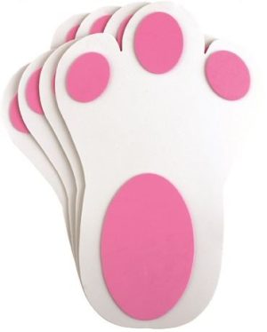 4 EASTER GIANT FOAM BUUNY FEET