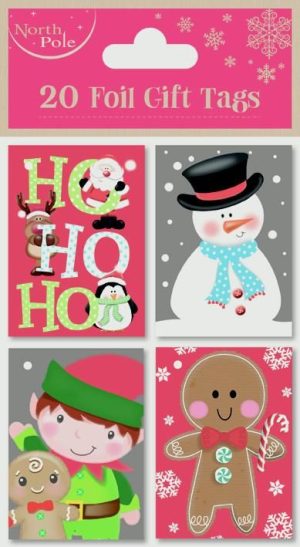 20 CUTE BOOKLET TAGS