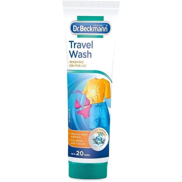 DR BECKMANN NON-BIO TRAVEL WASH (WASH YOUR CLOTHES ANYTIME ANYPLACE)